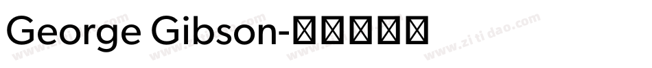 George Gibson字体转换
